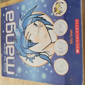 How to draw Manga book